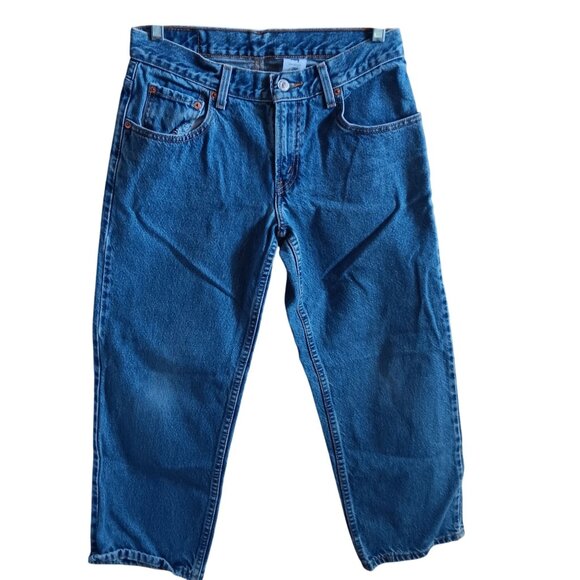 30x26 Husky Boys Levis 550 Jeans Vintage Relaxed Fit 1990's Red tab - Picture 1 of 5